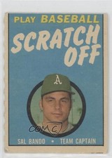 1970 Topps Scratch Off Scratched Sal Bando 07rd