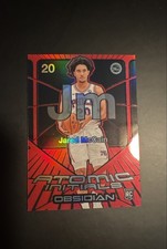 2024-25 Panini Obsidian - Atomic Initials Jared McCain, Jared McCain #19...