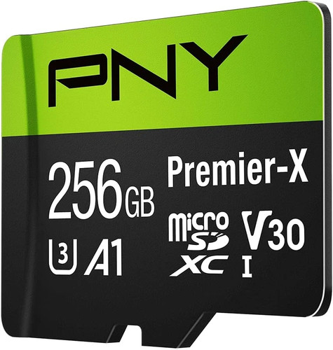 Scheda di memoria flash 256 GB Premier-X Classe 10 U3 V30 Microsdxc - 100 Mb/S, Classe 10, - Foto 2 di 10