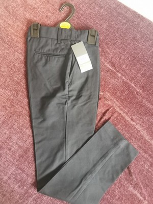 BHS Jungen Skinny Fit Schule formelle Hose in Marineblau, Größe 12 Jahre