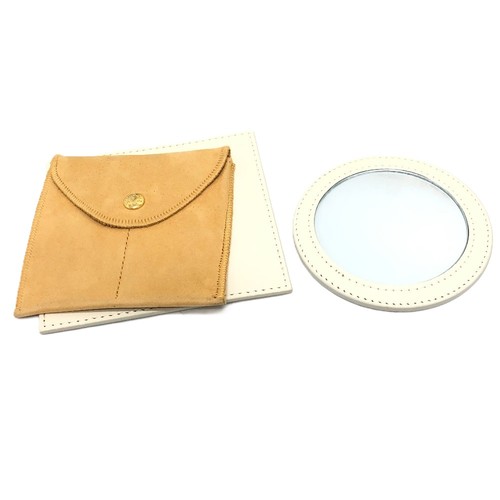 COACH 13427 Op art Bag Shoulder Bag Hand Bag Leather/Canvas Beige/SilverHardware - Picture 12 of 13