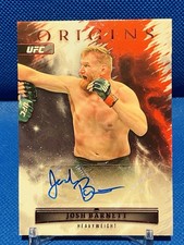 2023 Panini Chronicles UFC Josh Barnett Origins Auto