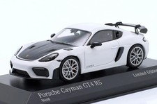 Porsche 718 982 Cayman GT4 RS 2021 White Minichamps 1/43 Limited 200 14Y+ JAPAN