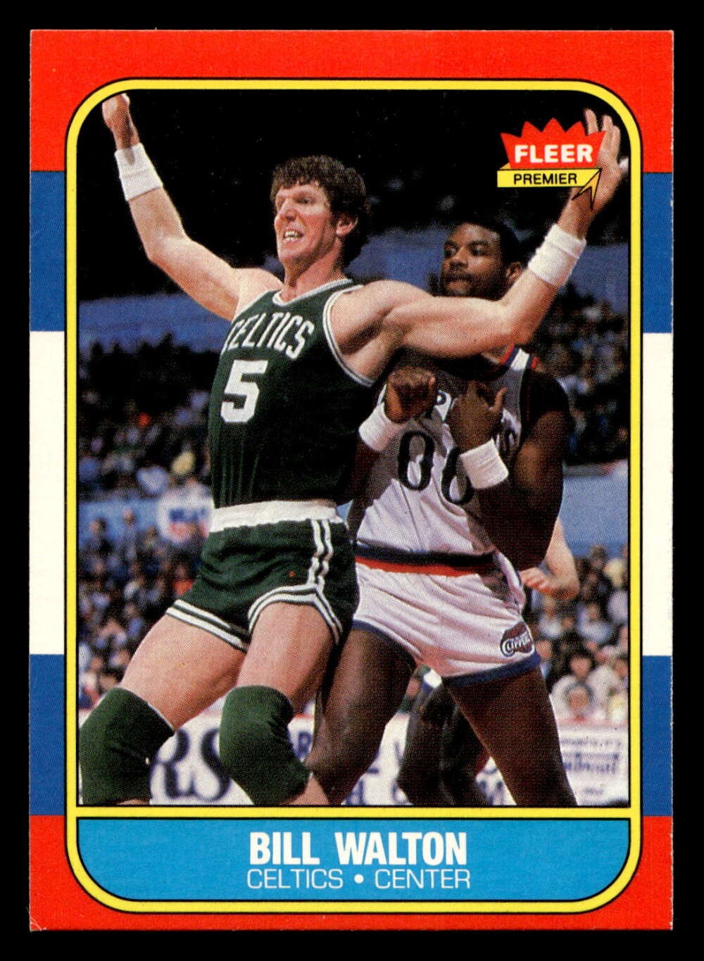 1986-87 Fleer #119 Bill Walton Ex-Mint Celtics Basketball ID: 509111