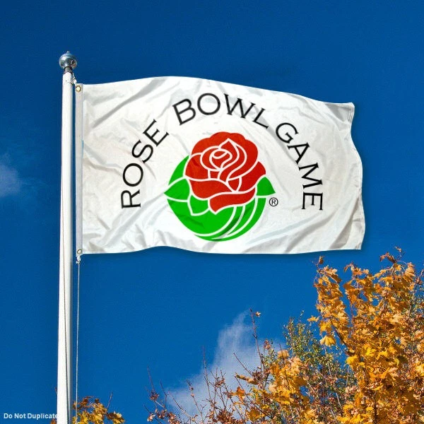 Большой баннер с логотипом игры Rose Bowl флаг 3x5 - Изображение 3 из 4