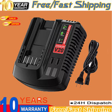 Battery Charger CMCB100 V20 V12 12V/20V MAX 20-Volt Li-Ion Tool FOR CRAFTSMAN