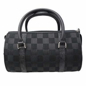 Select Checkered Pattern Leather Cylindrical Hand… - image 10