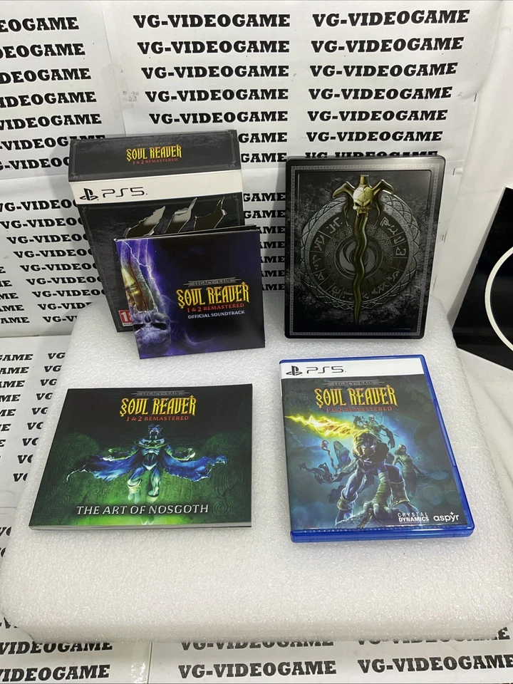 SOUL REAVER 1 & 2 REMASTERED DELUXE EDITION PS5 PAL ITA ITALIANO STEELBOOK, foto 4 di 5