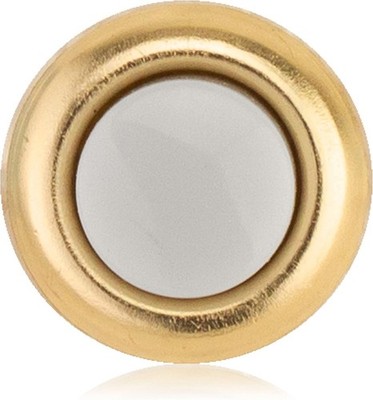 Stylish Unlighted Brass Doorbell Button | Easy Install Wired Design 1-Pack