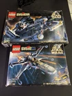 LEGO Star Wars 7140  And 7150 X-Wing Y Fighter 1999 NOT Complete Minifigures