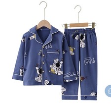 Kids Pijama Set 2 Pieces Long Sleeve for Boys And Girls 2 - 3 Year old