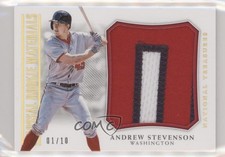 2018 Panini National Treasures Holo Gold 1/10 Andrew Stevenson #CRM-AS 6fs