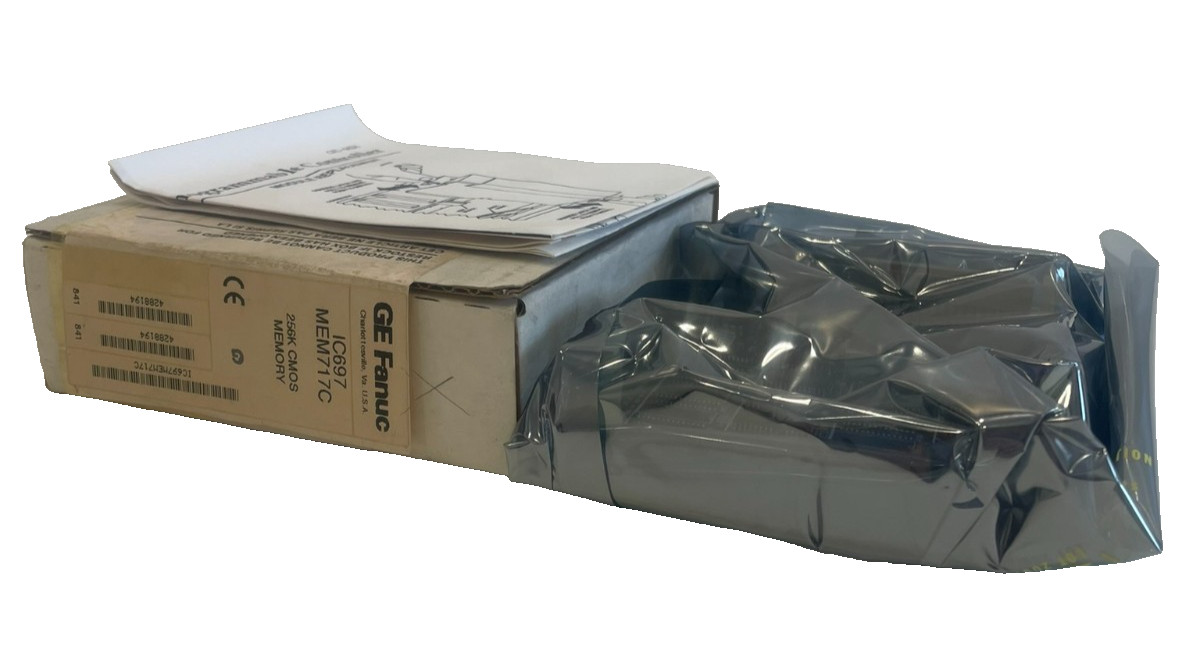 NEW GE FANUC IC697MEM717C MEMORY CARD IC697MEM717C