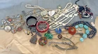 LARGE LOT OF COSTUME JEWELRY FOR  THE COLLECTOR AND HOBBYIST