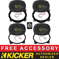 KICKER CSC6934 6"X9" OEM SPEAKER REPLACEMENT KIT FOR TOYOTA CAMRY(W/O JBL)02-11