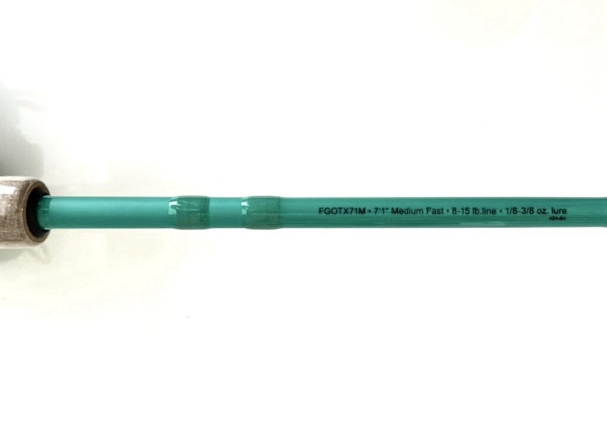 50 fishing pole Shimano Tyrnos 50 II on Black Hook 6' Stand-Up Rod Combo