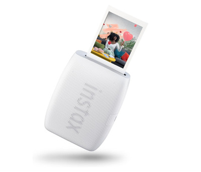 FUJIFILM instax mini Link 3  Smartphonedrucker Clay Weiß