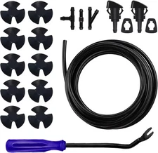 Windshield Washer Nozzles Kit&Blue Removal Tool 