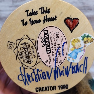 Steinbach S1825 ''Maid Marion''  Sherwood Forest Series 1999 VTG Signed With Box 
