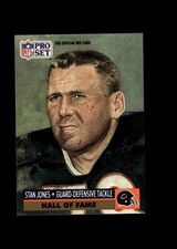 Stan Jones 1991 Pro Set Football #29 Chicago Bears