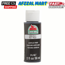 Apple Barrel Acrylic Paint in Assorted Colors 2 Ounce , 20504 Black Pack of 3