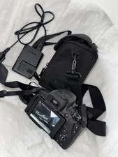 Canon PowerShot SX70 HS Digital WiFi Camera Black with Charger Case Battery SD