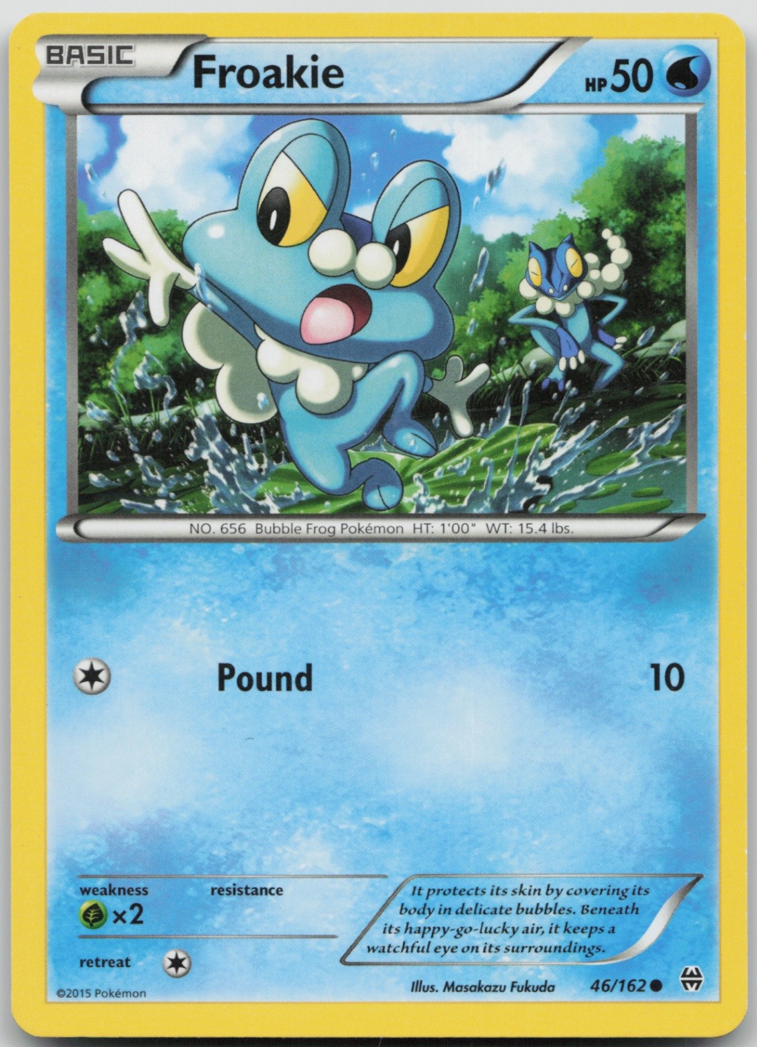 Froakie 46/162 Common XY - BREAKthrough LP Normal