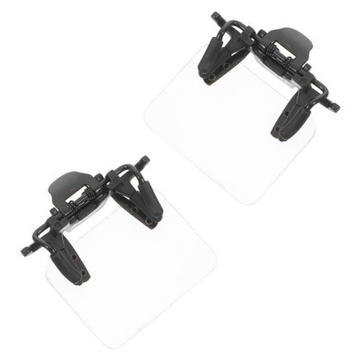 2 Pcs Adjustable Angle Glasses Patch for Training Clip on Eye Aim