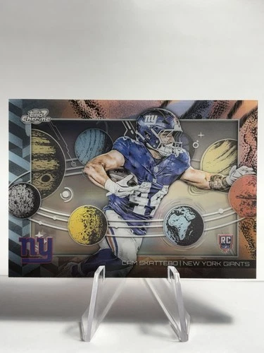 2025 Topps Cosmic Chrome Cam Skattebo Base (RAW)