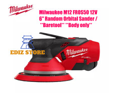 Milwaukee M12 FROS50 12V 6" Random Orbital Sander / Baretool Body only