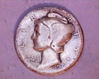 1916 MERCURY DIME**1126-6D