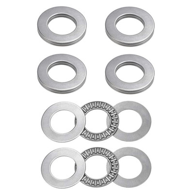 6 Sets AXK2035 Thrust Needle Roller Bearings with Washers, 20Mm Bore, 35Mm OD, 2