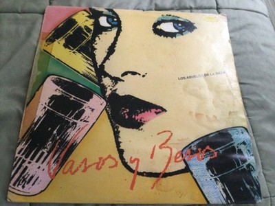 LOS ABUELOS DE LA NADA VASOS Y BESOS VINYL ORIGINAL  1983 EX  MADE IN ARGENTINA