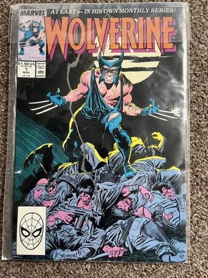 Marvel Comics Wolverine #1, 1988 1st Appearance of 'Patch', 1st Printing, Mint. 