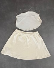 2 piece set size medium skirt and matching backless top