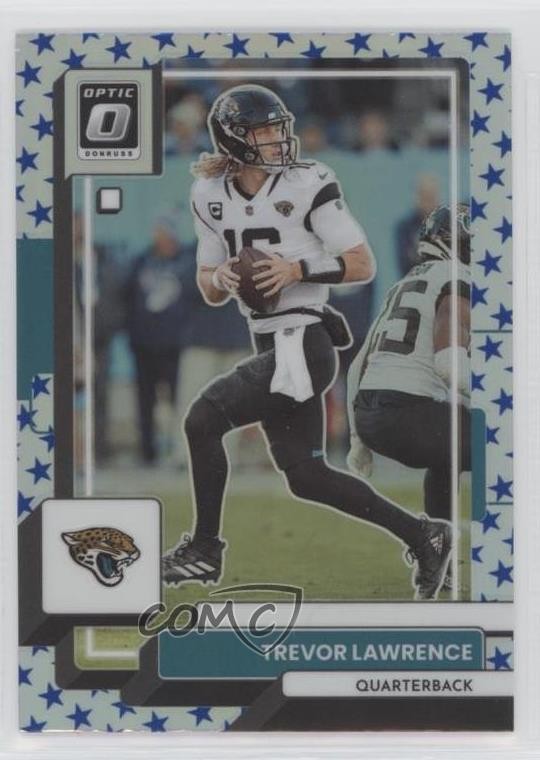 2022 Panini Donruss Optic Stars Prizm Trevor Lawrence #88 10w9