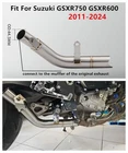 Fit For Suzuki GSXR750 GSXR600 2011-2024 Slip On Stock Exhaust Middle Link Pipe