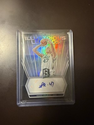 2017-18 Panini ANDREI KIRILENKO Illustrious Legends  #47 39/149 Auto