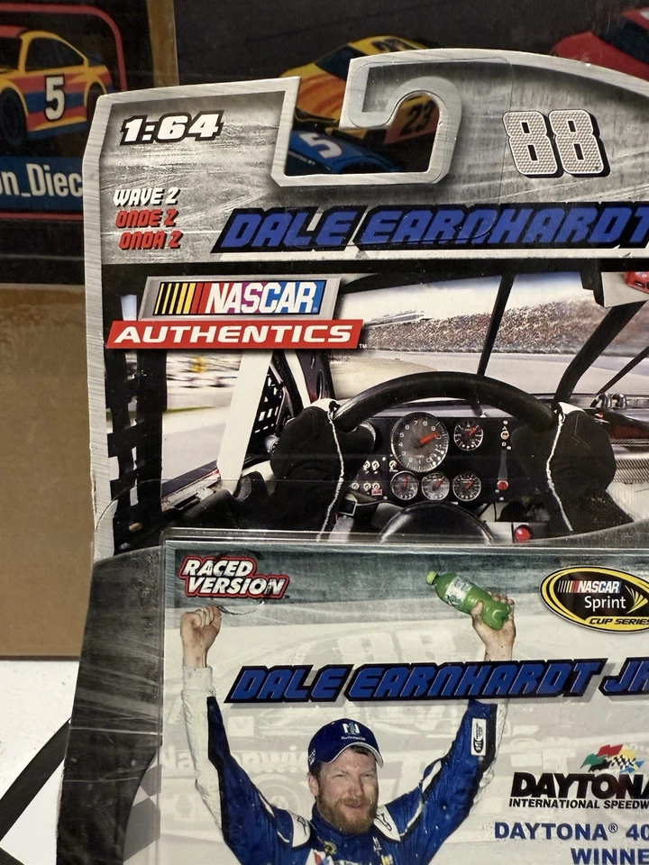 Dale Earnhardt Jr 88 Nationwide 2015 Daytona Win Nascar Authentics 1/64 Diecast - Image 3 of 4