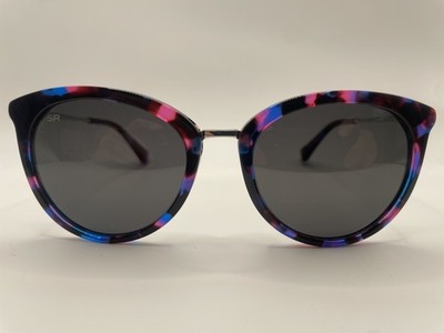 SHADY RAYS LOTUS BLUE/PINK TORTOISE POLARIZED SUNGLASSES NWT