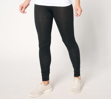 Cuddl Duds Layers Softwear with Stretch Leggings Black S New