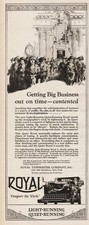 1922 Royal Typewriter Company New York City NY Quiet Model Vintage Typing Ad thumbnail