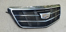 2015-2019 Cadillac Ats Upper Grille Silver Black With Emblem 2016 2017 2018 2015-2019 Cadillac Ats Upper Grille Silver Black With Emblem 2016 2017 2018