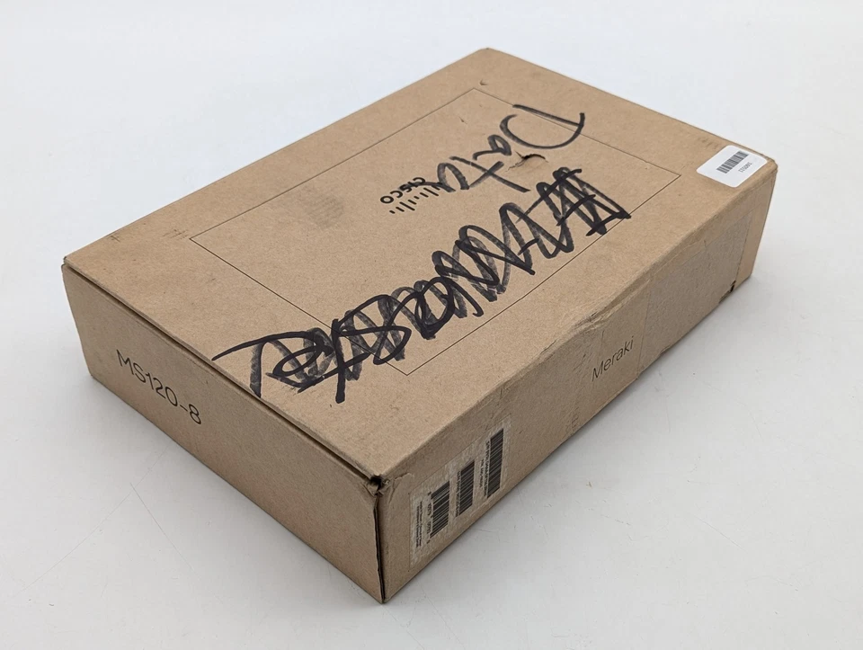 Cisco Meraki 8-Port PoE+ Gigabit Ethernet Switch (MS120-8FP-HW) | Unclaimed - Image 3 of 4