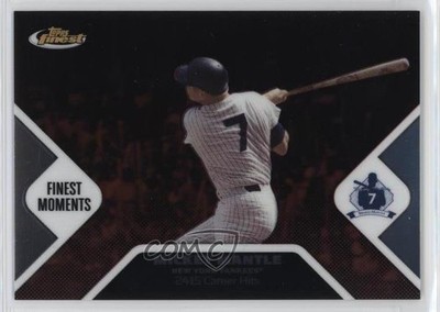 2006 Topps Finest Moments 435/850 Mickey Mantle #MMFM17 HOF pe8