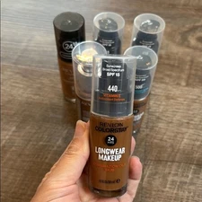 Revlon ColorStay Longwear Makeup SPF 15 440 450 500 Combo/Oily Mixed Lot of 6