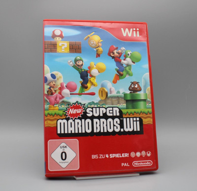New Super Mario Bros. Wii (Nintendo Wii) | OVP mit Handbuch | BLITZVERSAND