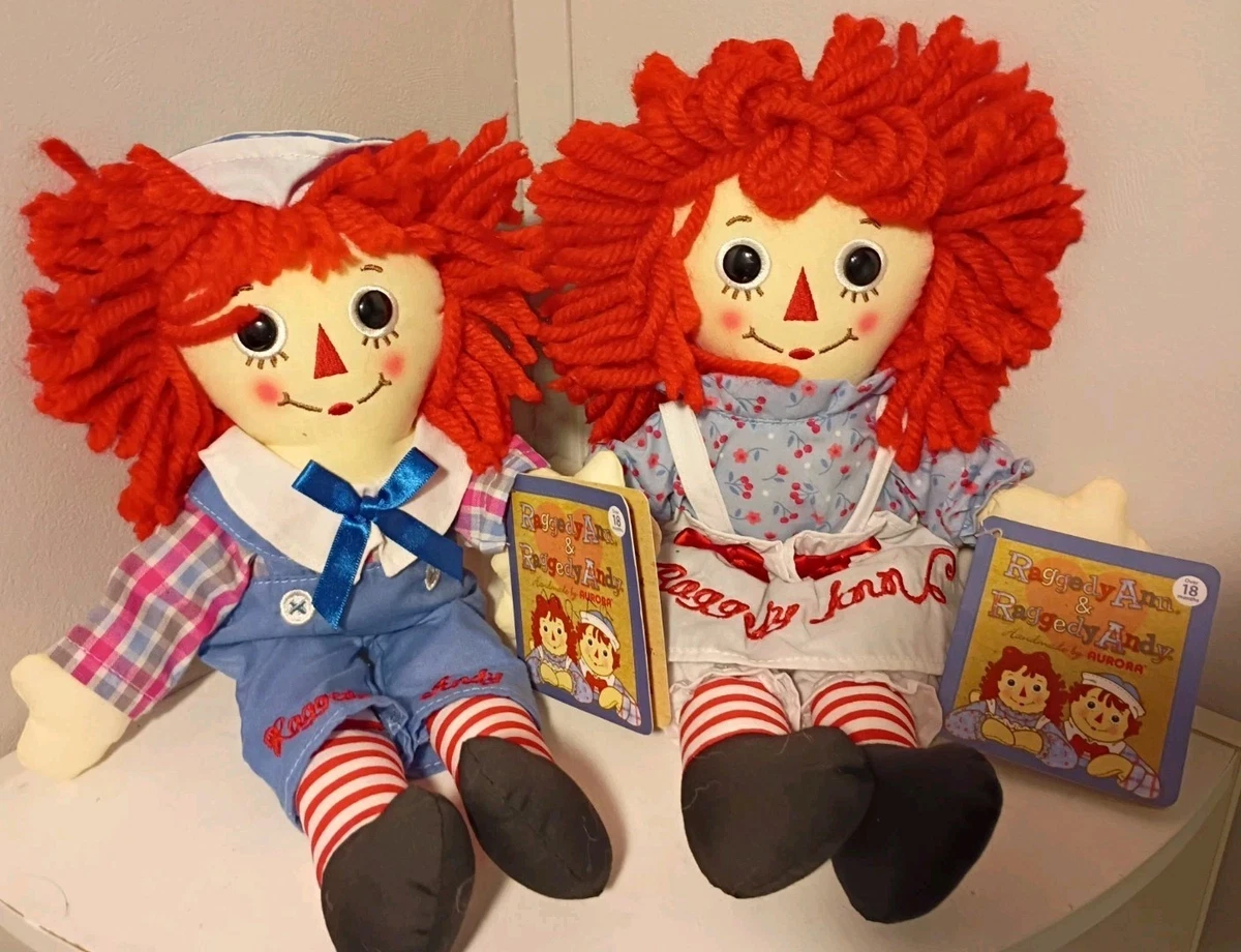 Original (Unopened) Raggedy Ann & Andy Dolls & Doll Playsets