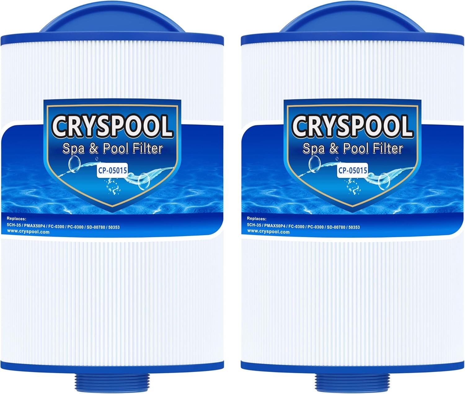 2PK Cryspool 05015 Spa Filter Compatible with 5CH-35 PMAX50P