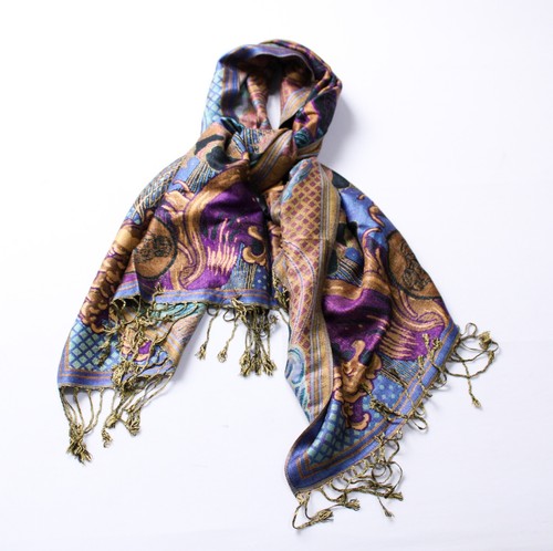 Ga**a Night Unisex Erwachsene Bassline 2.0 Pashmina CG2 Mehrfarbig Einheitsgröße